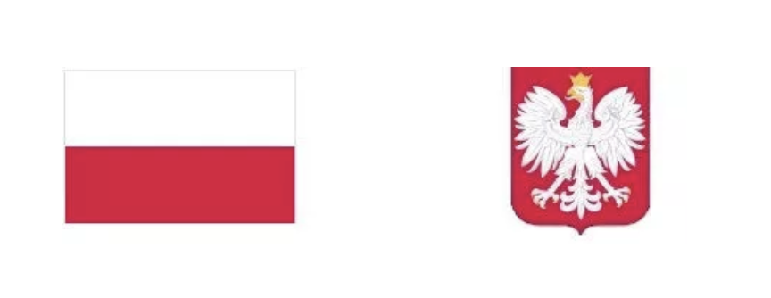 Godło i flaga Rzeczypospolitej Polskiej